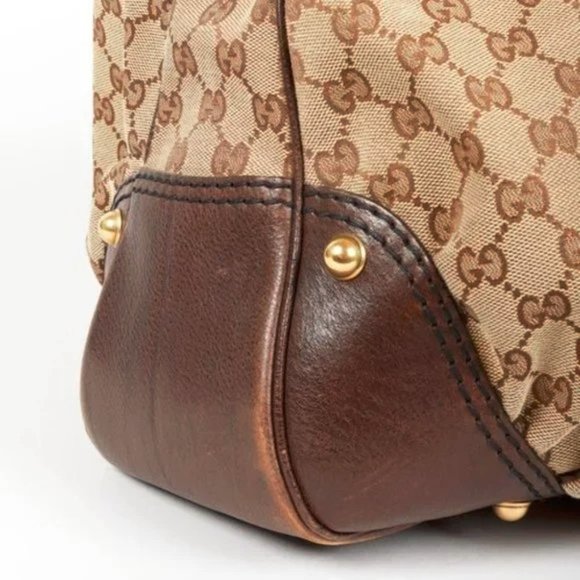 Gucci Jockey Supreme Canvas Large Hobo Bag - Picture 6 of 10